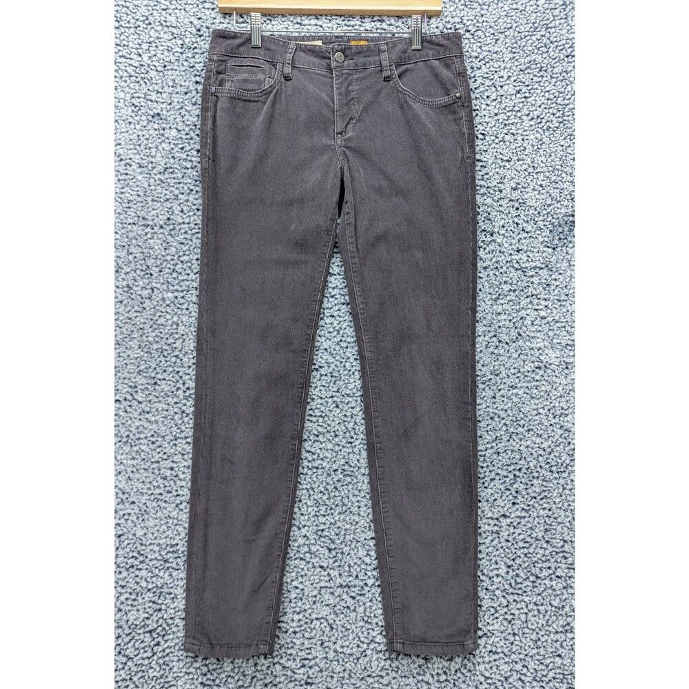 Anthropologie Pilcro Corduroy Pants Size 28 Stet Skinny Crop Boho Preppy Gray